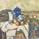 Still Life with Blue Pot by Paul Cézanne. Currently in storage at the J. Paul Getty Museum.